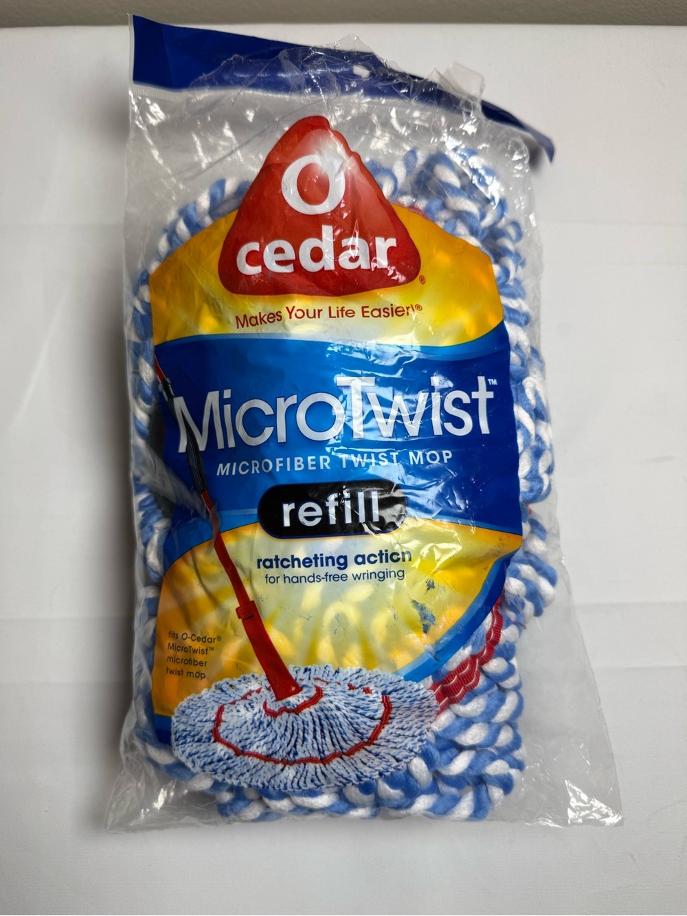 MicroTwist Microfiber Twist Mop Refill - Blue/White